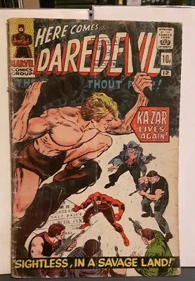 Buy Daredevil #12, Ka-zar Appearance, 1966 Silver Age • 30£