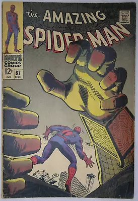 Buy Amazing Spider-Man #67 Marvel Comics (1968) • 49.95£