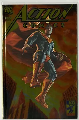 Buy Action Comics #1000  RARE SOLD OUT Gold Foil Convention Variant By Lee Bermejo! • 32.14£