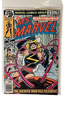 Buy Ms. Marvel 23 NEWSSTAND Final Issue 1979 F-VF - RARE MARK JEWELERS HTF • 15.81£