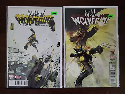Buy All-New Wolverine #3 And 4 NM Unread Marvel Comics • 15.93£