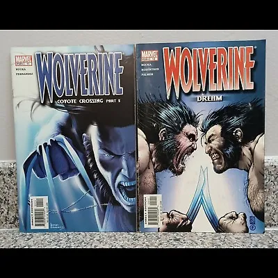 Buy Wolverine #11,12 Coyote Crossing And Drean Marvel Comics Book 2004 Lot • 7.08£