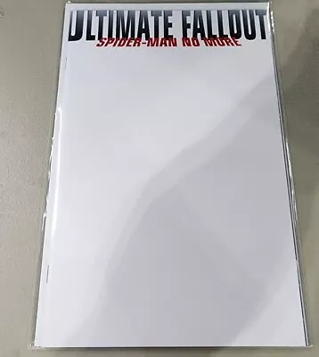 Buy Ultimate Fallout #4 Comic Blank Sketch Cover Variant • 15.90£