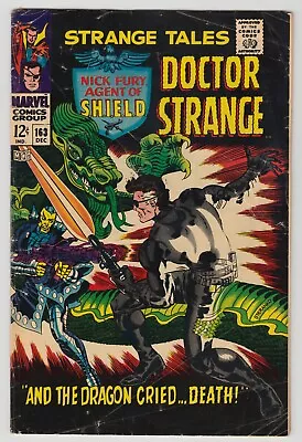 Buy Strange Tales 163 🎥🔑🔥 Dr Strange VG- MCU 🎥🔑🔥 Doctor Strange Nick Fury • 24.01£