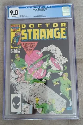 Buy Doctor Strange #80 (1986): BRAND NEW CGC 9.0! 1st Cameo Appearance Rintrah! • 47.93£