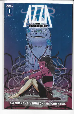 Buy Azza The Barbed #1 A Rio Burton Error Edition 1st Print NM/NM+ Scout Comics 2022 • 3.94£