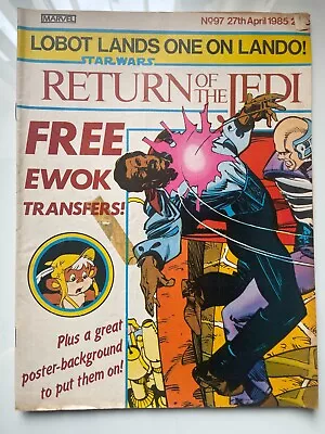 Buy Star Wars Weekly Return Of The Jedi No.97 Marvel Comic UK. • 1.75£