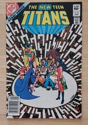 Buy The New Teen Titans Volume 4 Issue 27 Vintage George Perez DC Comics 1983 • 8.85£