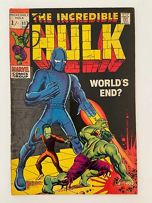 Buy The Incredible Hulk # 117 / Marvel 1969  Vg • 16£