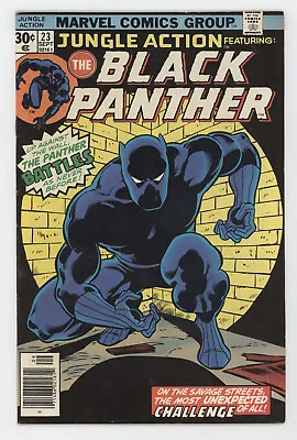 Buy Jungle Action 23 Marvel 1976 VF Black Panther Daredevil Vs KKK John Byrne • 67.53£