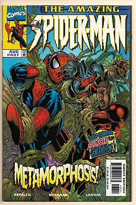 Buy Amazing Spider-Man #437 NM Feat: Synch From Generation X Appearance! • 3.95£