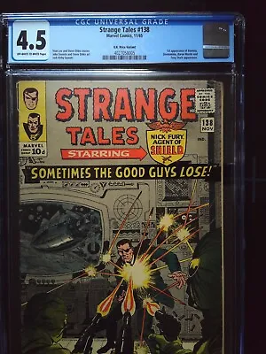 Buy Strange Tales 138 CGC 4.5 Eternity • 150£