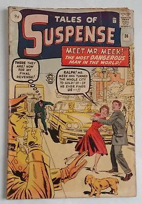 Buy Tales Of Suspense 36 £50 1962. Postage On 1-5 Comics 2.95  • 50£