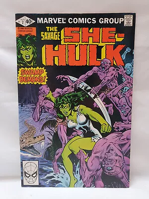 Buy Savage She-Hulk #7 VF+ 1st Print Marvel Comics 1980 [CC] • 5.99£