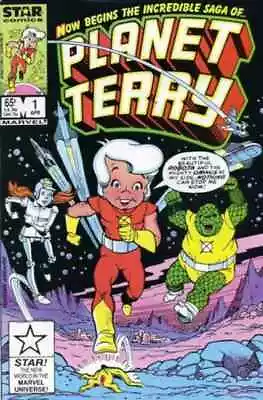 Buy Planet Terry 1 (Apr 1985, Star/Marvel) Hi Grade Kids Comic, Origin Planet Terry • 150.21£
