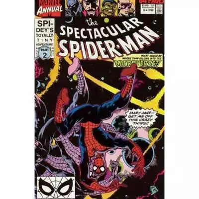 Buy Spectacular Spider-Man (1976 Series) Annual #10 In VF + Cond. Marvel Comics [h{ • 2.35£