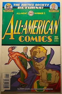 Buy ALL AMERICAN COMICS 1 / (Comic Book) / 7.0 VERY FINE / 1999 • 2.19£