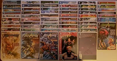 Buy Aquaman (2011-2016, DC Comics) New 52 Series - 69 Comics • 174.99£