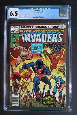 Buy Invaders #20 1st UNION JACK II 1977 Toro Master Man Hitler Warrior Woman CGC 6.5 • 54.97£