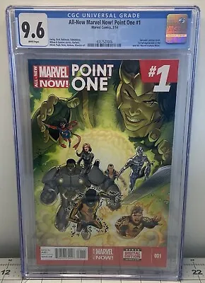 Buy Cgc 9.6 All-new Marvel Now Point One #1 1st Appearance Of Kamala Khan Ms Marvel • 135.05£