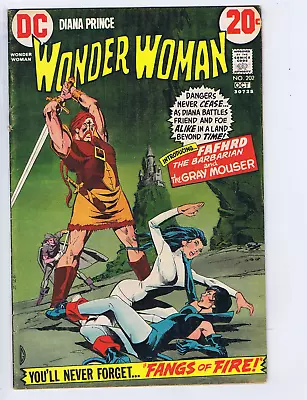 Buy Wonder Woman #202 DC 1972 '' Fangs Of Fire '' • 23.70£