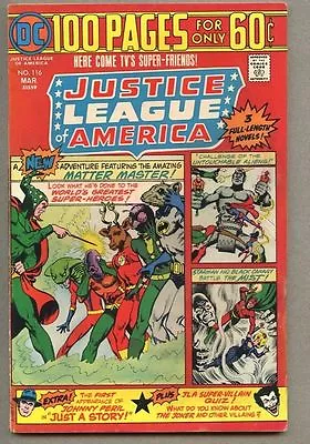 Buy Justice League Of America #116-1975 Fn+ 100 Page Giant Dick Dillin • 17.37£
