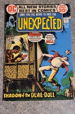 Buy The Unexpected #138:  DC Comics (1972) / MORE  Horror In Store • 2.20£