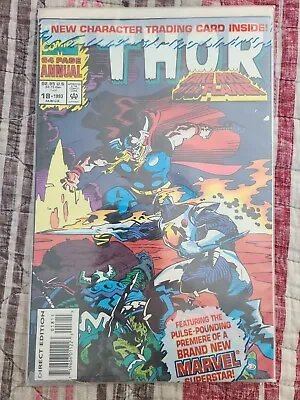 Buy Marvel Comics THOR ANNUAL #18 First Female Loki NEW SEALED Free Shipping  • 8.87£