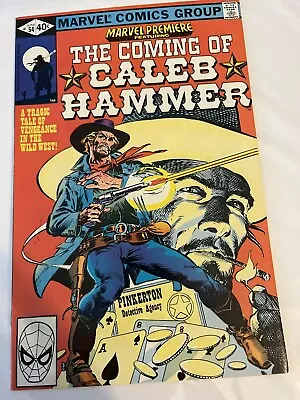 Buy Marvel Premiere #54 (Jun 1980, Marvel) Wild West, Coming Of Caleb Hammer High Gr • 17.39£