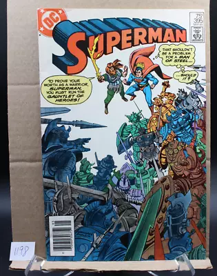 Buy Superman May 1984 #395 Dc Comic Book Vf/nm • 8.03£