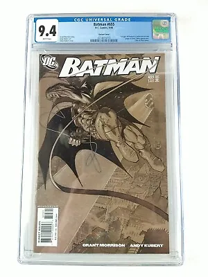 Buy Batman #655 Andy/Adam Kubert Variant CGC 9.4 NM 1st Damian Wayne (2006 DC) Comic • 160.85£