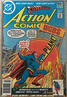 Buy Action Comics 487 - Origin Microwave Man (publ. September 1978) • 3.96£