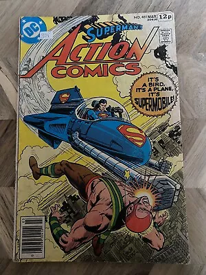 Buy DC Comics Superman In Action Comics #481 Mar 1978 Its A Supermobile! • 15£
