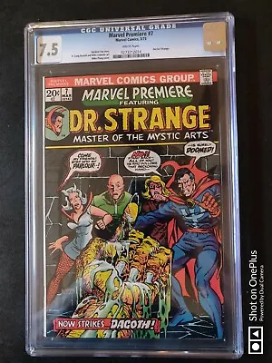 Buy Marvel Premiere 7 Cgc 7.5 Dr. Strange Dagoth Mike Ploog Marvel Comics 1973 • 59.16£