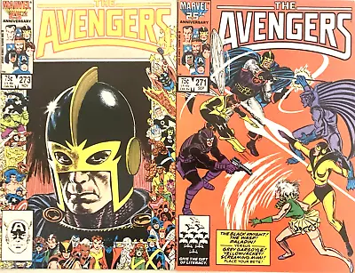 Buy Avengers # 271. & 273. 2 Issue 1986 Lot. 1st Series.  Both Issues Vfn. • 10.99£