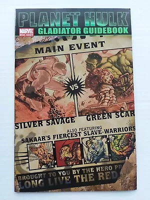 Buy Planet Hulk Gladiator Guidebook #1 One-shot Marvel Comics 2006 • 3.49£