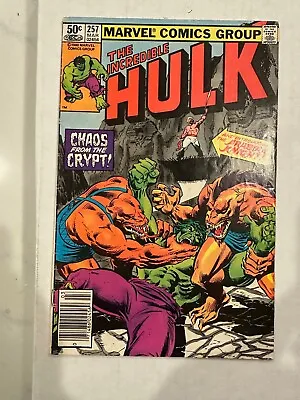 Buy The Incredible Hulk #257 Comic Book  1st Full App Arabian Knight • 2.59£