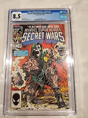 Buy Marvel Super Heroes Secret Wars #10 CGC 8.5 (1985) - Doctor Doom • 39.82£
