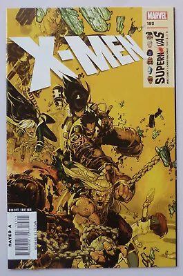 Buy X-Men #193 - 1st Printing Marvel Comics January 2007 VF- 7.5 • 4.45£