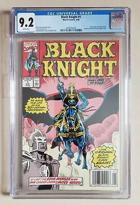Buy Black Knight #1 (1990), CGC 9.2,  Original Black Knight Returns Newstand • 79.44£
