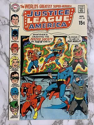 Buy Justice League Of America #82 -Neal Adams Cover - Aug 1970 • 19.82£