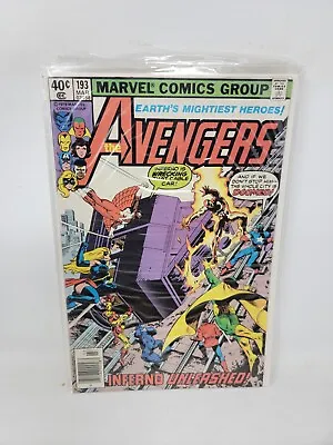 Buy Avengers #193 Marvel Comics *1980* Newsstand 8.5 • 4.09£