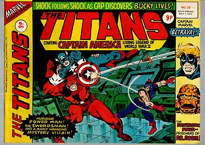 Buy The Titans 28 May 1976 Marvel Comics UK 9p • 0.99£