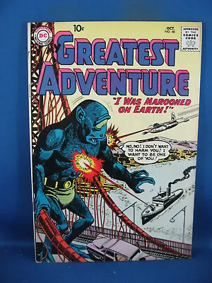 Buy My Greatest Adventure 48 F Vf 1960 Dc • 59.30£