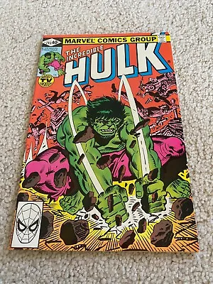 Buy Incredible Hulk  245  NM  9.4  High Grade  Super-Mandroid  Doc Samson  Marvel • 13.01£