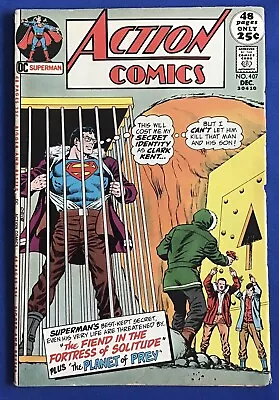 Buy Action Comics #407 (1971) 52-Page Giant; Lex Luthor APP; GD/VG • 7.16£