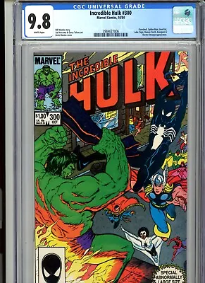 Buy CGC 9.8 Incredible Hulk #300 Daredevil, Spider-Man, Avengers Appearance • 241.05£