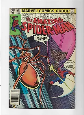 Buy Amazing Spider-Man #213 Newsstand 1963 Series Marvel Silver Age • 7.89£