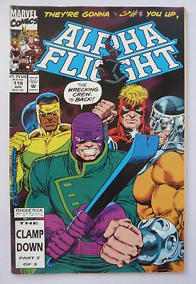 Buy Alpha Flight #119 - The Wrecking Crew - Marvel Comics April 1993 F/VF 7.0 • 7.25£
