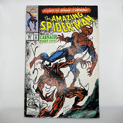 Buy 1992 Marvel Amazing Spider-man #361 Direct 1st Carnage 1st Key Comic ASM • 63.96£
